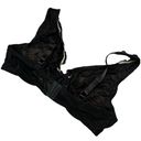 Felina  Lingerie Sheer Black Bra Photo 2