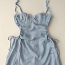 Princess Polly Hazel Mini Dress Blue Photo 2