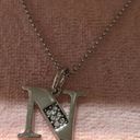 Juicy Couture Rare Retro  Pam & Gela Silver “N” Initial Charm Wish Necklace New Photo 1