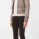 All Saints | Craddock Suede Bomber Jacket Size 00 Photo 7