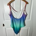 Beach Riot Reese One-Piece Swimsuit in High Tide Ombre L Photo 6