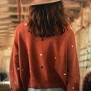 The Great . Poppy Embroidered Floral Sweater Photo 8