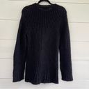 The Range  Black Superfine Alpaca Mohair Blend Sweater Photo 1