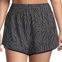 Xersion  Womens Quick Dry Plus Running Short XXL Black Zebra Photo 0