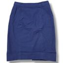 Gap  Skirt Size 0 W28" Women's Pencil Skirt Stretch Stretch Business Casual Skirt Blue Photo 0