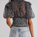 Free People Beatrice Mesh Blouse Photo 3