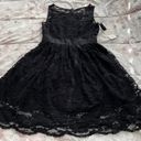 BB Dakota NWT  Black Lace Fit & Flare Lined Mini Dress, size 2 Photo 13