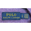 Polo  Ralph Lauren Women Sweater Ruffle Wool Pointelle Thistledown Heather Large Photo 4