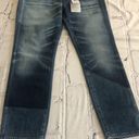 3x1 Women's Size 27 Medium Wash Whiskering Shadow Crop Denim Jeans. Photo 13