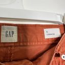 Gap  Orange Carpenter Cropped Jeans Size 8 Photo 2