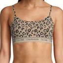 Calvin Klein  bralette feel like you‎ are not wearing nothing leopard print M Photo 0