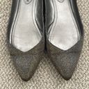 Audrey Brooke  CICI Metallic Textile Ballet Flats Pointy Toes Women’s size 8 Photo 4