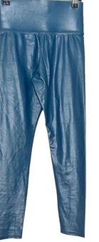 Carbon 38 High Rise 7/8 Legging In Takara Shine In Spruce Teal Womens Size  XS - $45 - From Den