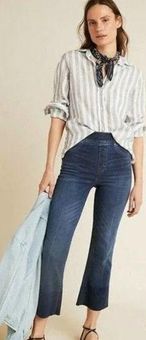 Spanx Cropped Flare Jeans