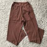 Skims Cozy Knit Lounge Pants in Garnet S/M