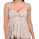 Profile by Gottex Sheer Bliss Bandeau Fly Away Tankini Top