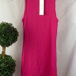 ZARA  Hot Pink Sleeveless Tank Dress NEW M Photo 2