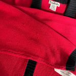 Vintage Timber Lea Womens Sweater Cardigan Collared Button Down Dog Theme Red 2X Photo 13