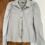 Drew Light Button Down Jacket Gray Photo 0