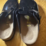 Birkenstock  Boston hex black patent leather 38 (7.5) Photo 1