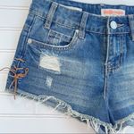 Dollhouse Hi Rise jean shorts, side ties Size 3 Photo 2