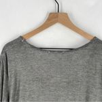 Wilfred Free  Thin‎ Stripes Gray Scoop Neck Relaxed Fit Short Sleeve Tee Size L Photo 9