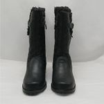 Trotters Blizzard III Women's Boots Size 6W Black Quilted Western Cowgirl Photo 5