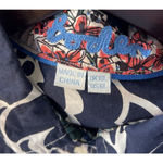 Boden Women’s Button Up Shirt Size US 6 UK 10 Navy Floral Pattern Career Office Blue Photo 5