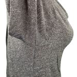 Splendid Navy Oversized Long Sleeve Cowl Neck Blouse Photo 3