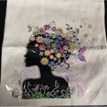 DIY Mother Nature Diamond Art Tote Bag SKU 2337 Tan Photo 1