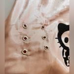 Hello Kitty  girly goth champagne pink mini slip dress Photo 3