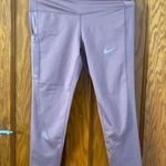 Nike Lux Racer Crop Smokey Mauve Leggings Size M Photo 3