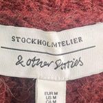 & Other Stories & Other Stories Anthropologie Brown Mock Neck Long Line Wool Blend Knit Sweater Photo 6