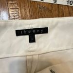 Theory  treeca white crop pants size 4 Photo 6