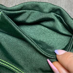 Good American  The Dual Life Tonal Green Leggings Photo 7