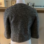 Banana Republic Grey Cropped Wrap 3/4 Sleeve Jacket Photo 5