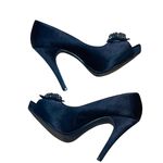 Apt. 9 Cindy Rhinestone Flower Peep Toe Heels Photo 1