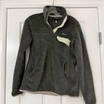 Patagonia Women's Re-Tool Snap-T Pullover Feather Grey Fleece Pullover Medium Photo 1