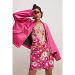 HELSI 3D Floral Embroidered Mini Dress NWT Size XS Pink Photo 8