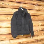 NWT Womens S13 SAM Faux Sherpa Black Coat Jacket Size L Photo 4