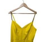 AQUA Rhinestone Strap Crepe Gown Size 16 Photo 4