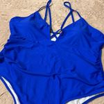 SheIn • Blue size 2XL one-piece swimsuit Photo 5