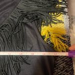 Anthropologie Chic Black Fringe Top Size M π€ Photo 8