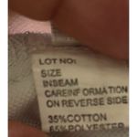 Blue Floral Stripe Fringe Bandana Tube Top L Strapless Tie Back Cotton Blend Size L Photo 4