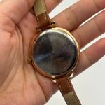 American Eagle Rose Gold Brown Leather Women’s Watch Working New Battery Photo 4