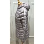 Eddie Bauer EB650 Down Parka Grey Puffer Jacket Hooded Outdoor Gorpcore Classic Photo 5