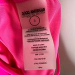 Good American NEW Always Sunny One Piece Swimsuit Neon Pink Size Large Photo 4
