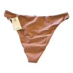 Good American  Bikini Bottom Women 2X Desert Rose Rib Better Cheeky NWT Swimwear‎ Photo 3