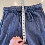 Free People Bluebell Belted Wide Leg Pants Linen Blend Size XS Photo 8