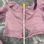 Urban Outfitters  seamless purple top size Xs   Has key hole design and stretches Photo 3